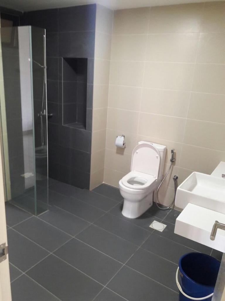 Bathroom in the unit at Avantas Residences
