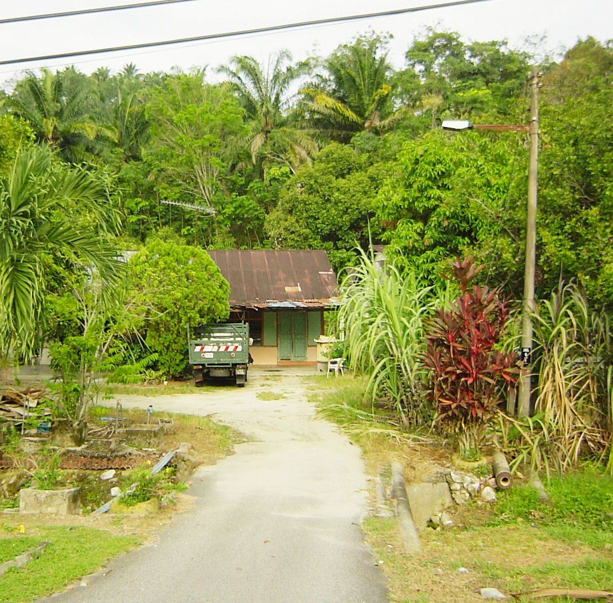 Existing occupied structure on the land, part of the tenancies to be resolved