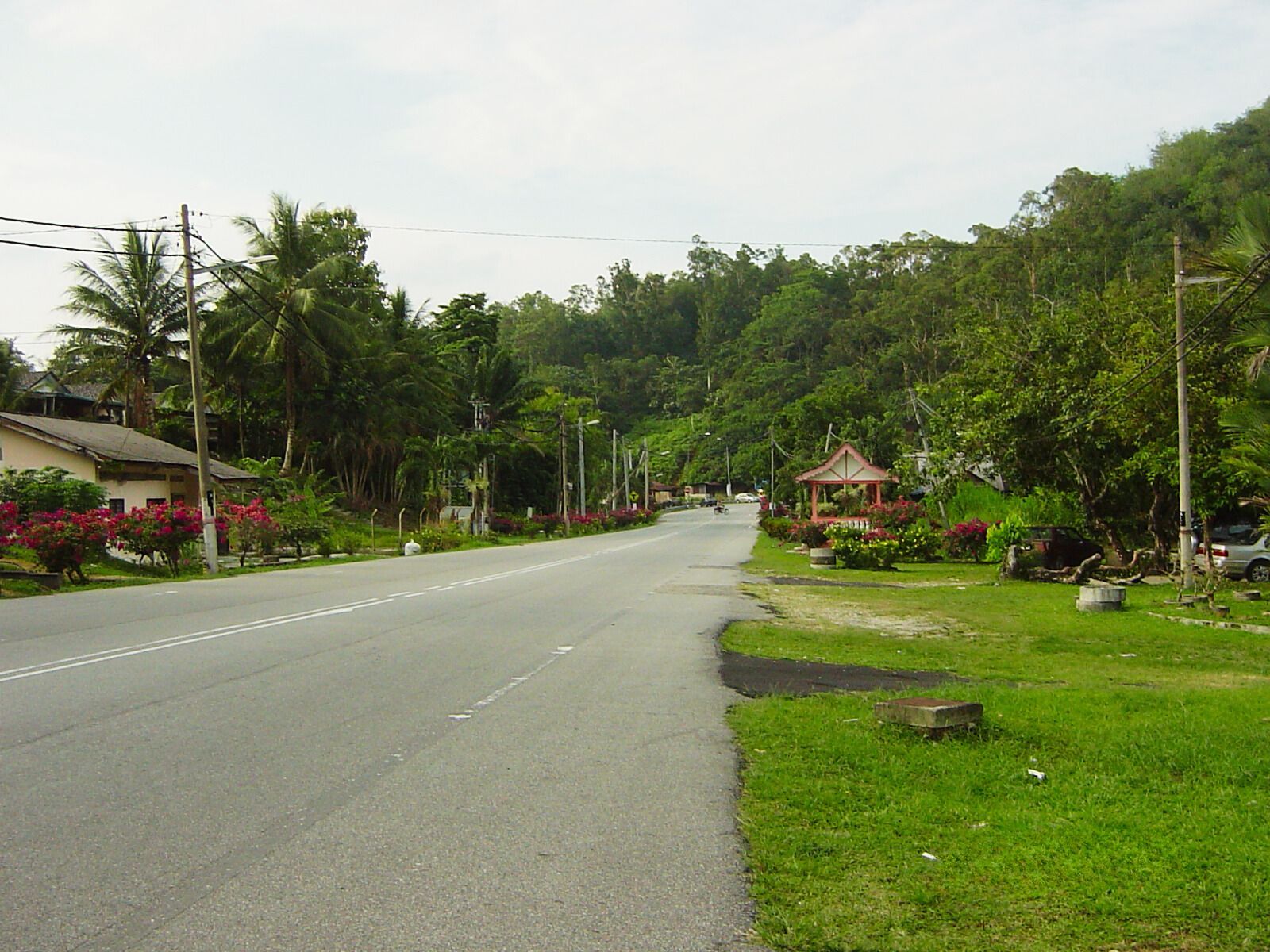 Village road near the land, Kampung Bukit Pagar